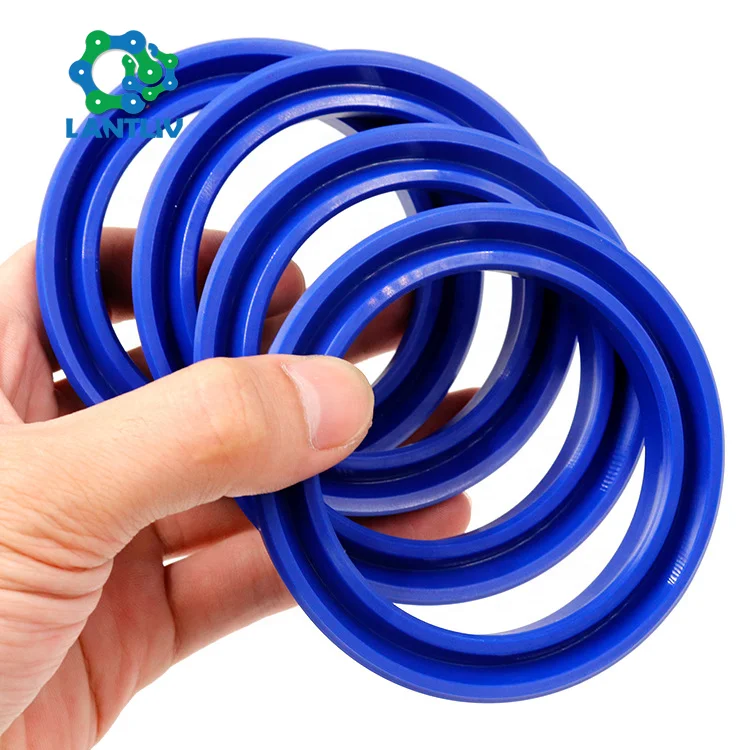Customizable Size PU Material Blue Polyurethane Oil Seal Sealing Ring for Hydraulic Piston Hole Non-standard Sealing Ring