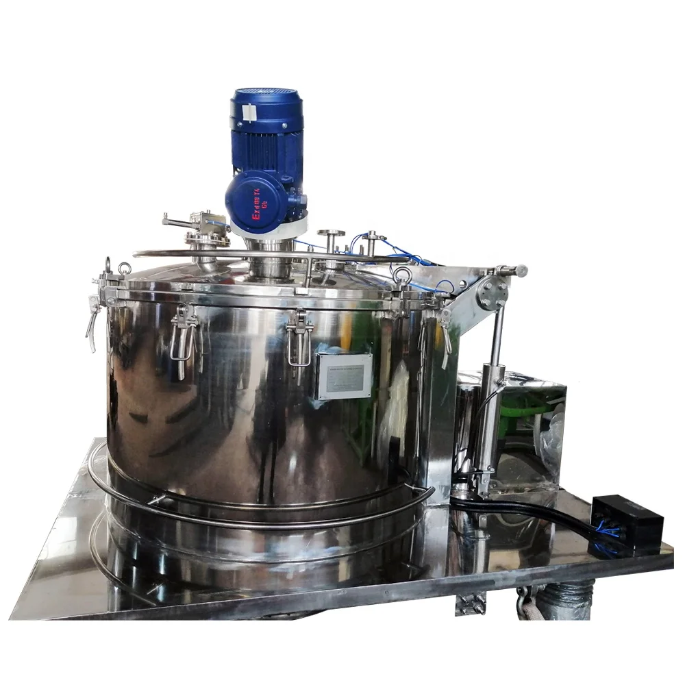 Automatic scraper discharging centrifuge for active pharmaceutical ingredients machine