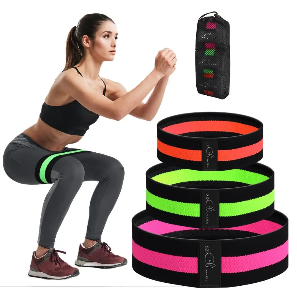 Custom Logo Elastic yoga Gym Band Resistance Pull ups Stretching Exercise Fitness Resistance Band