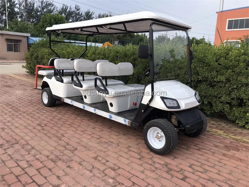 Affordable Club 2 4 6 Seater Chinese Electric Golf Cart Car for Sale 72V Lithium Custom Comfortable