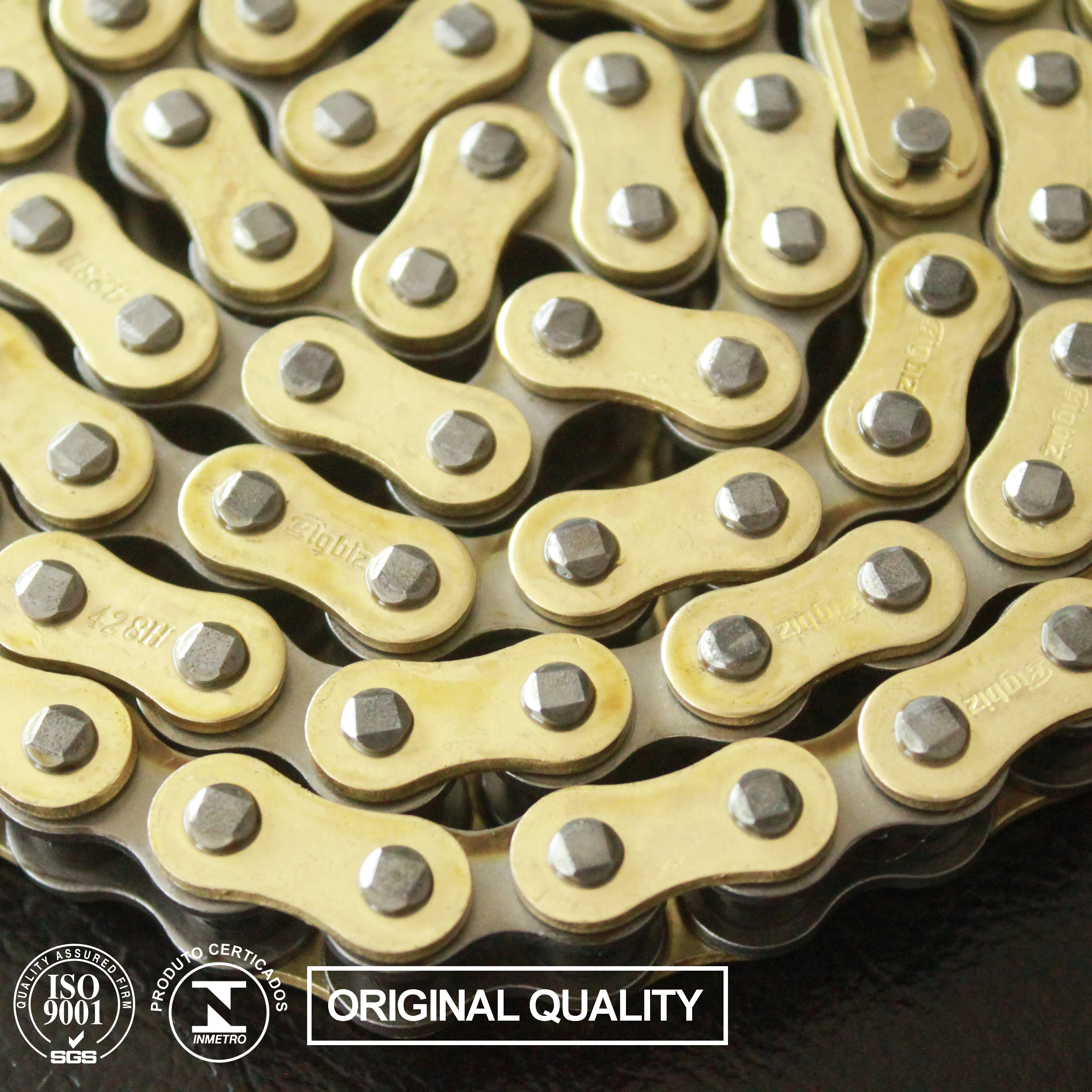 415 415H 420 420H 428 428H 520 520H 530 Golden Sprocket Kit Set Cadena De Para Moto Drive Transmission Roller Motorcycle Chain