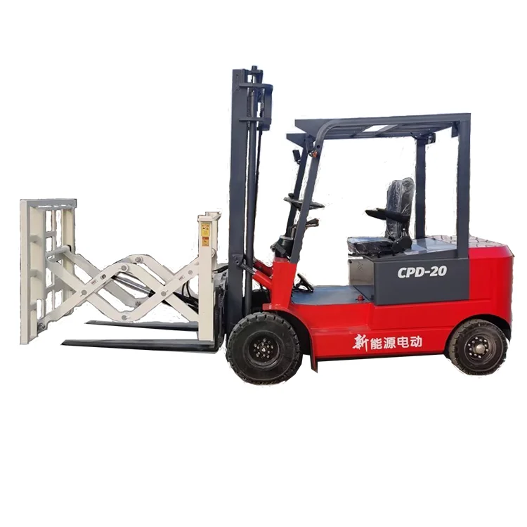 Small multidirectional electric forklift hot sale Light electric forklift four-wheel lifting forklift