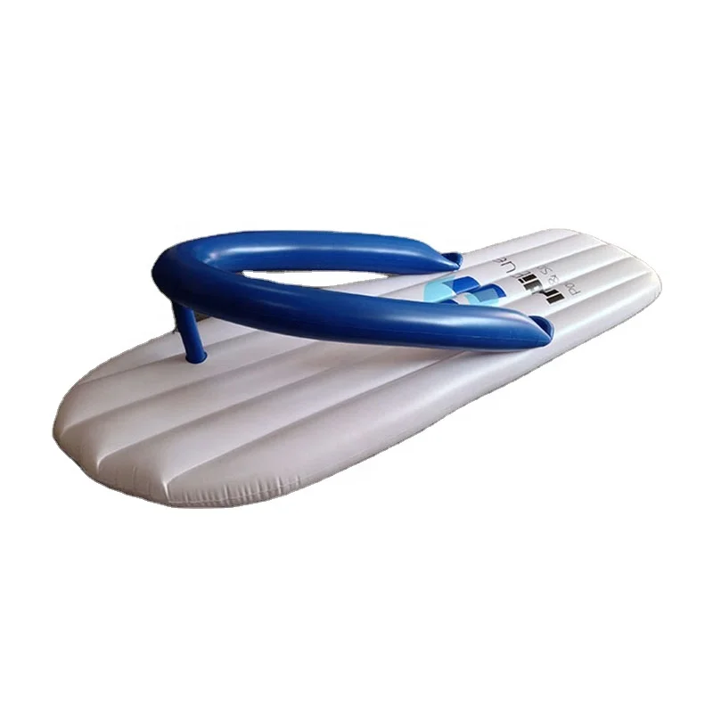 Custom promotion inflatable flip-flop pool float