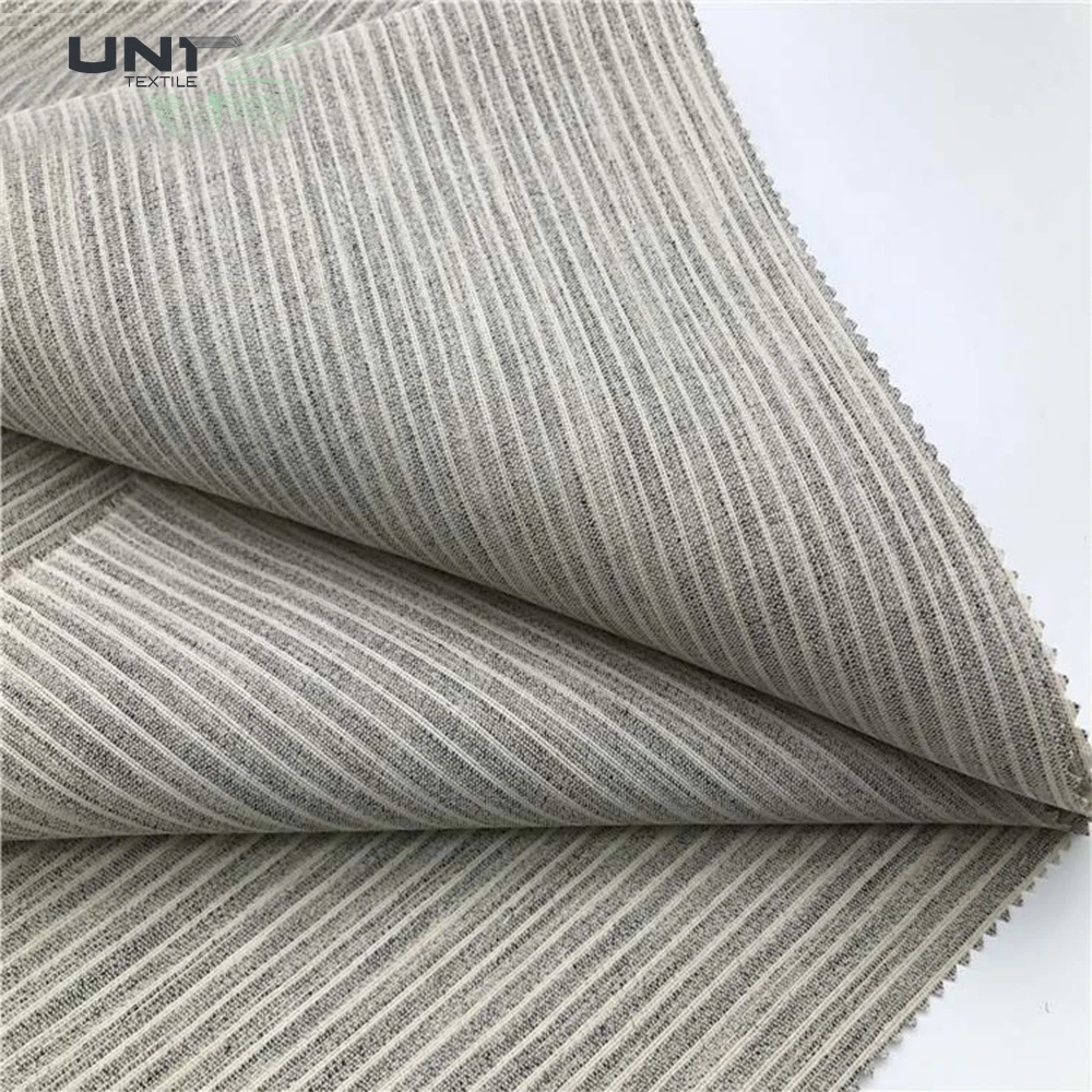 Wholesales Horse Hair Interlining Cotton Canvas Fabric for Suit Tailoring Materials With Low Price