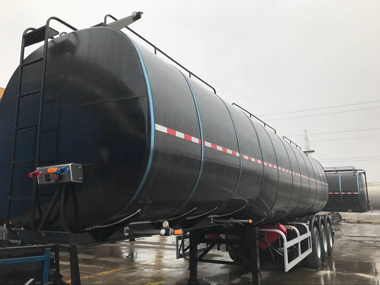 
Liquid Bitumen Asphalt Storagge Tanker Semi Trailer 