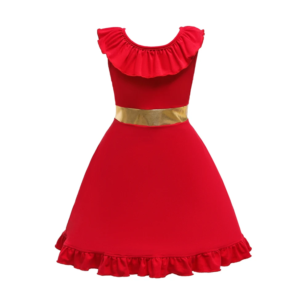 Elena costumes Sleeveless Two Pieces Baby Clothes Girls Party Dresses With Headband elena of avalor costumes