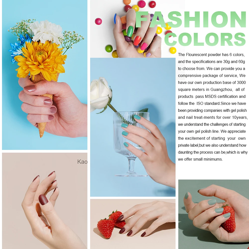  One Color Bottle Free Shipping private label 90 colors nail acrylic powder dipping