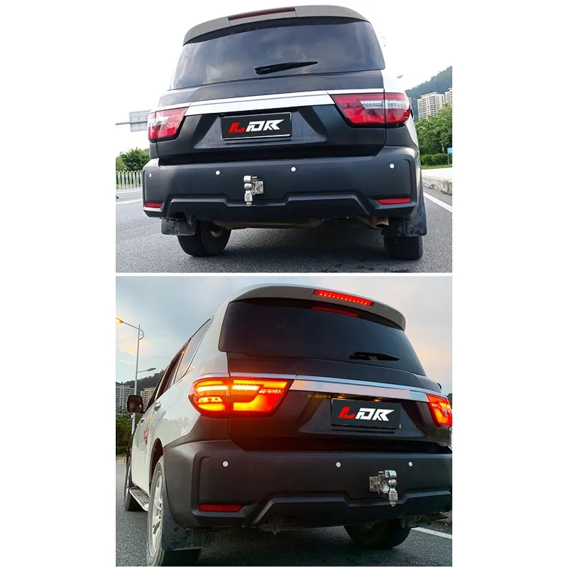 Easy Installation Face lift KIT for NISSAN PATROL Y62 2013-2019 upgrade to 2020 New Model with front bumper rear bumper