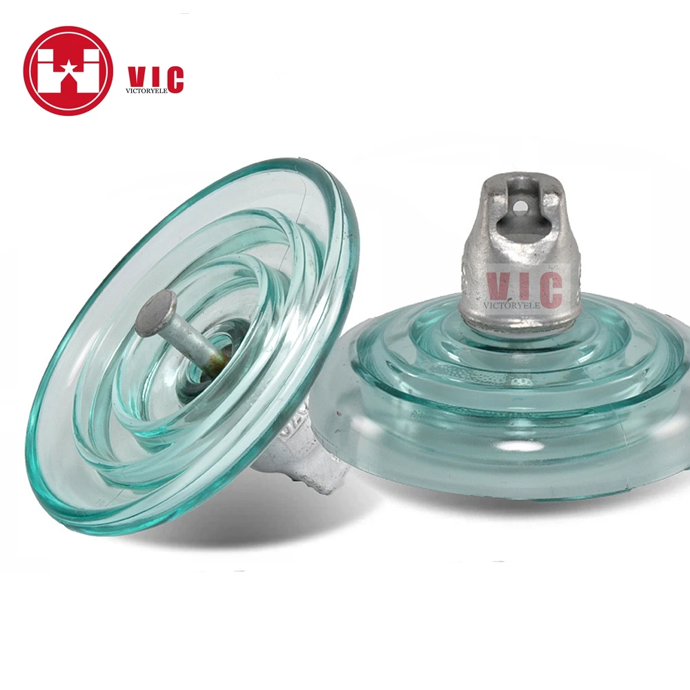 ANSI 35KV Suspension Disc Type Toughened Glass Insulator U70B
