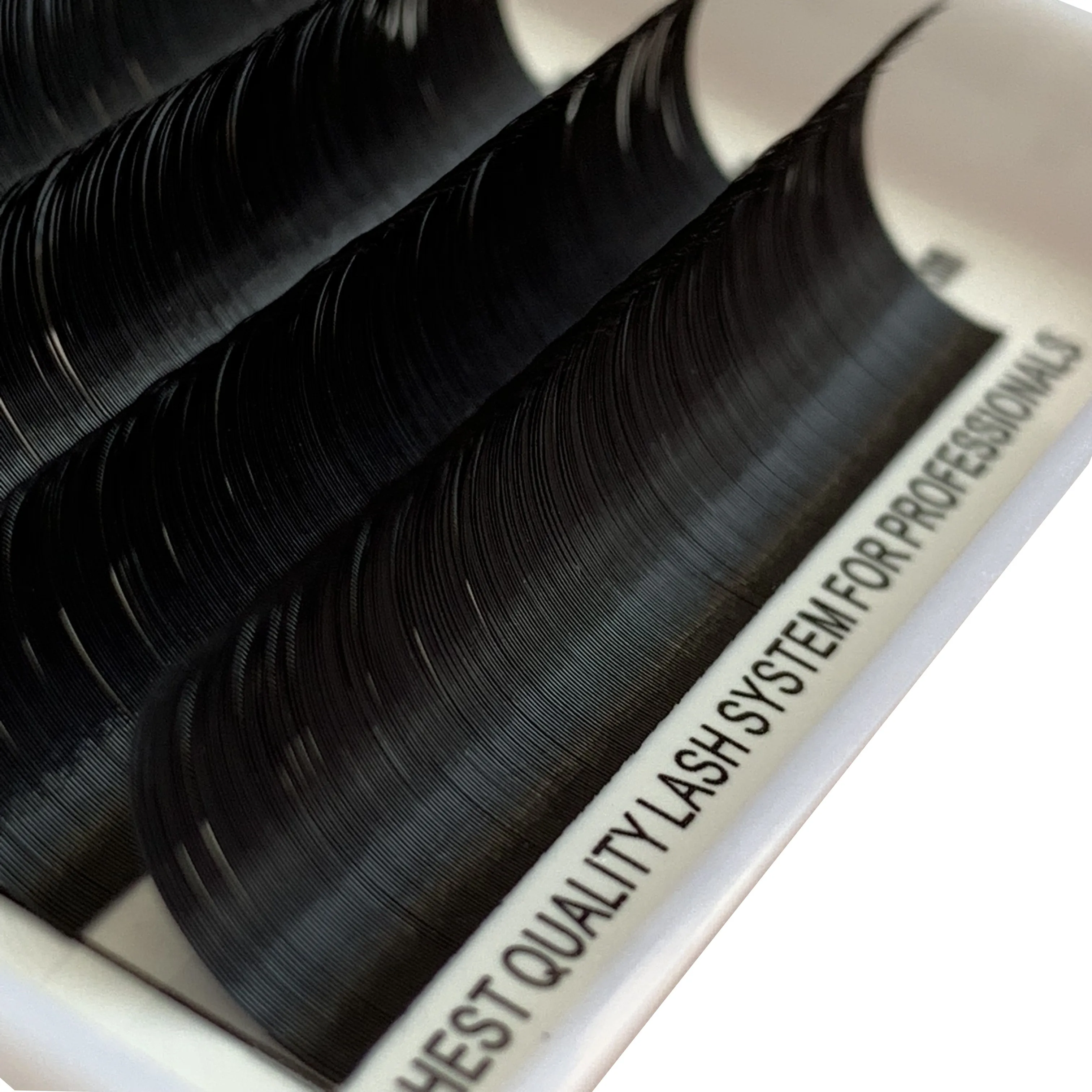 UNIQUE LASHES private label 0.10 0.15 0.20 J B C CC D DD curl silk mink false eyelash extensions