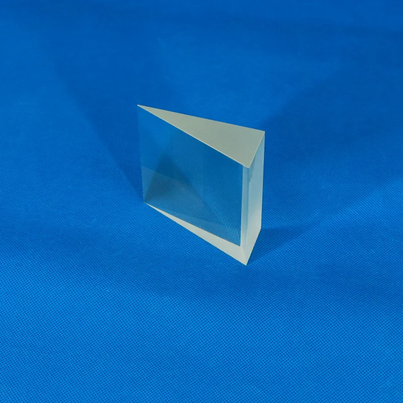 Wholesale  Custom Optical Glass K9/BK7 Fused Silica Rectangular Wedge Prism