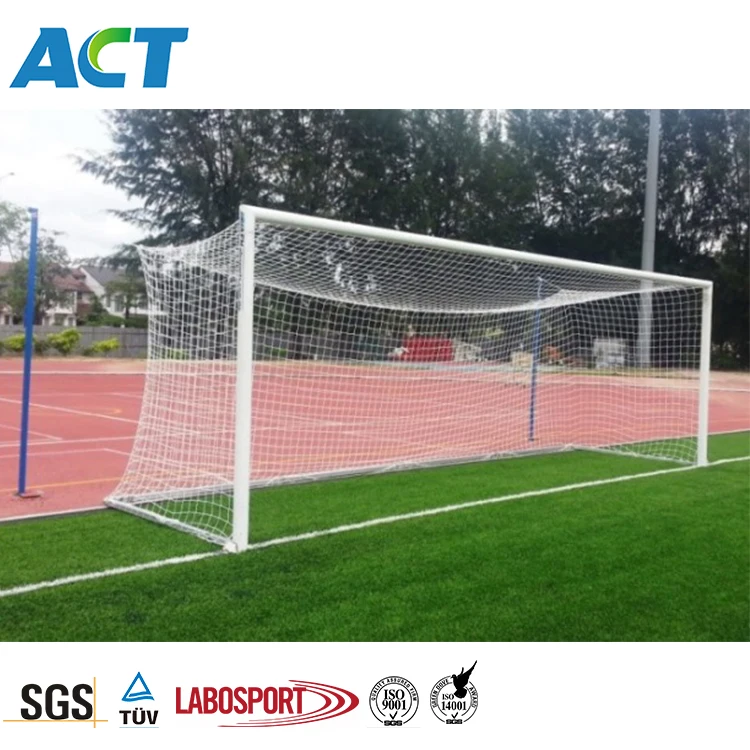 Custom made soccer goal wall, fixed portable soccer & rugby goals fixed goal