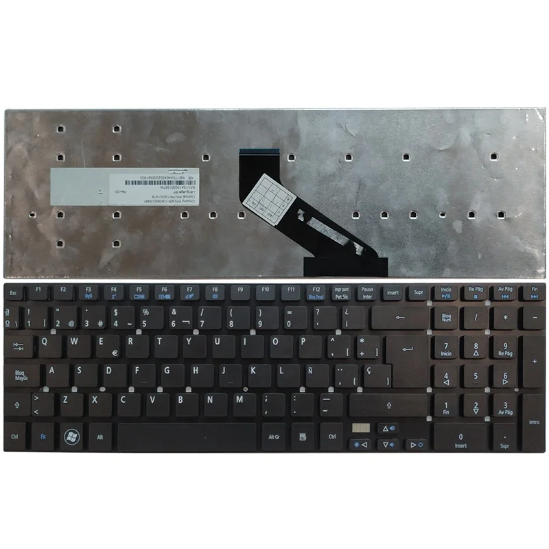 
Russian spanish layout teclado for Acer Aspire E5-571 E5-521 E5-521G E5-511 E5-511G E5-571G E5-572 Z5WAH Laptop keyboard 