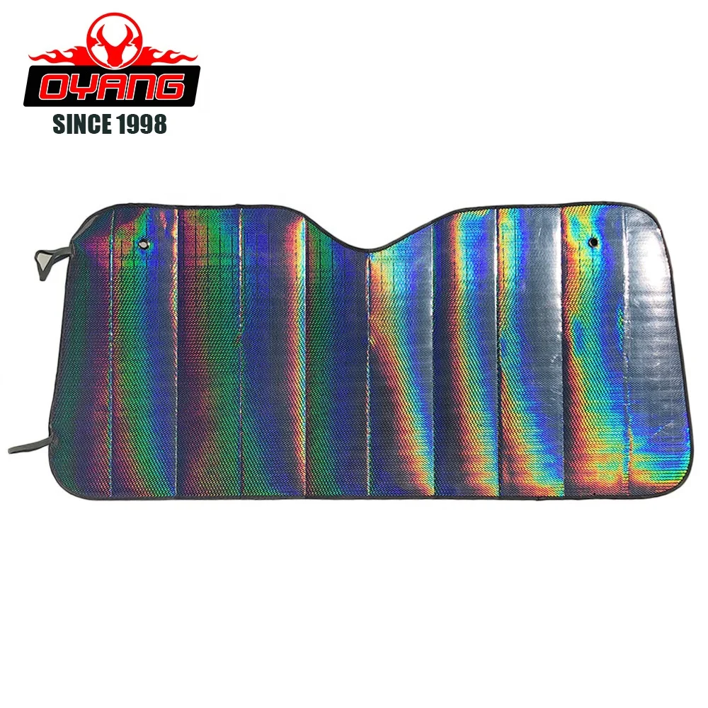 Aluminum Foil Pe Foam Front Windshield Auto Sunshades For Cars