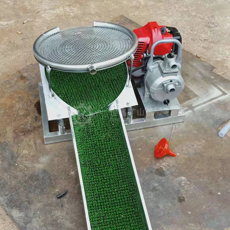 Mining Equipment Carpet Sluice Box for Gold Concentrator