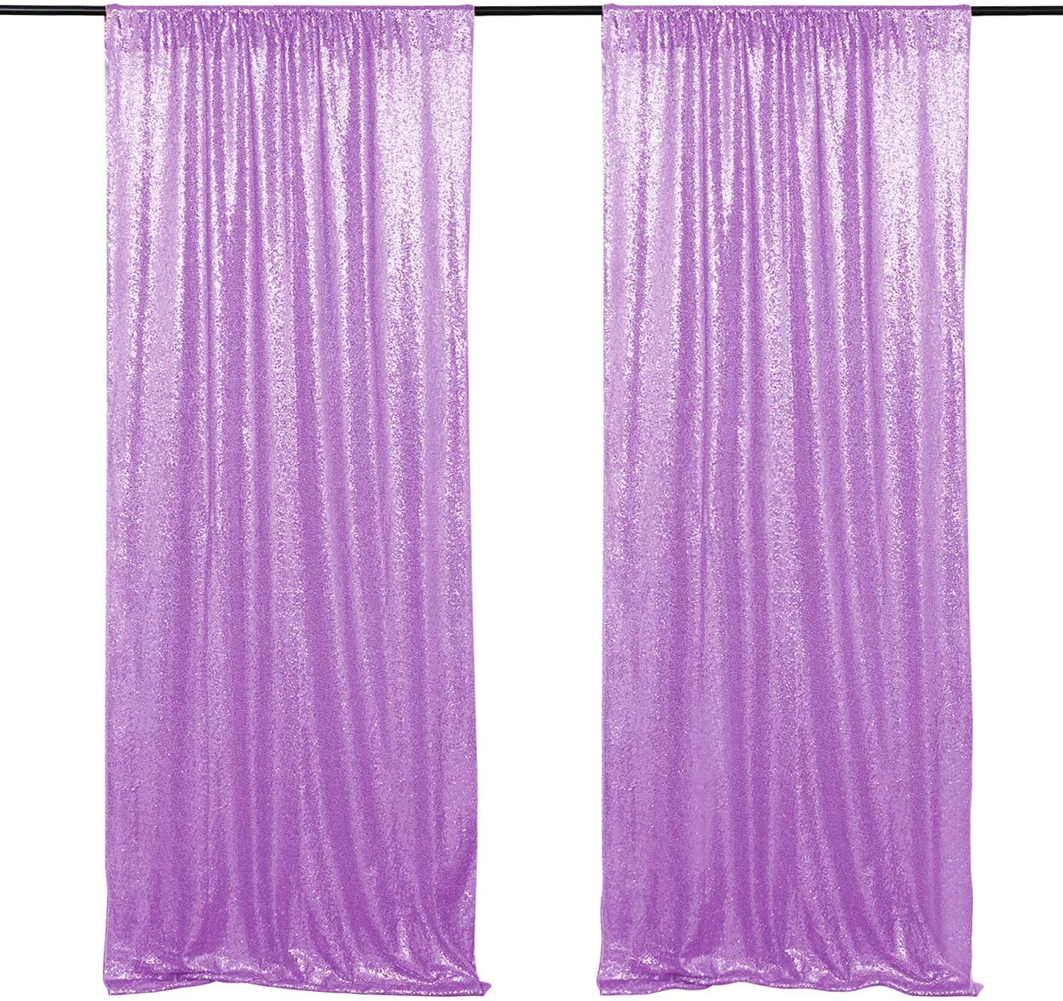 Weekly Deal Sequin Glitter Gold Backdrop Curtain Drape for Wedding Decoration