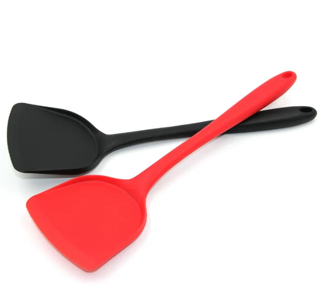 Силиконовая лопатка кухонная логотип Oem изготовленный на заказ набор нетоксичных силиконовых лопатков для приготовления пищи