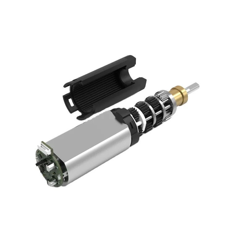 zhaowei motor planetary 12 v 8mm micro planetary gearbox gear motor for Lock system