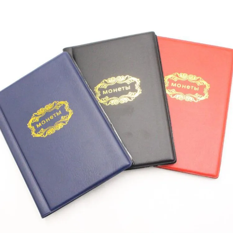 120 Sheets Coin Holder Coin Album Portable Album Coin Penny Money Storage Book Case Folder Holder Collection