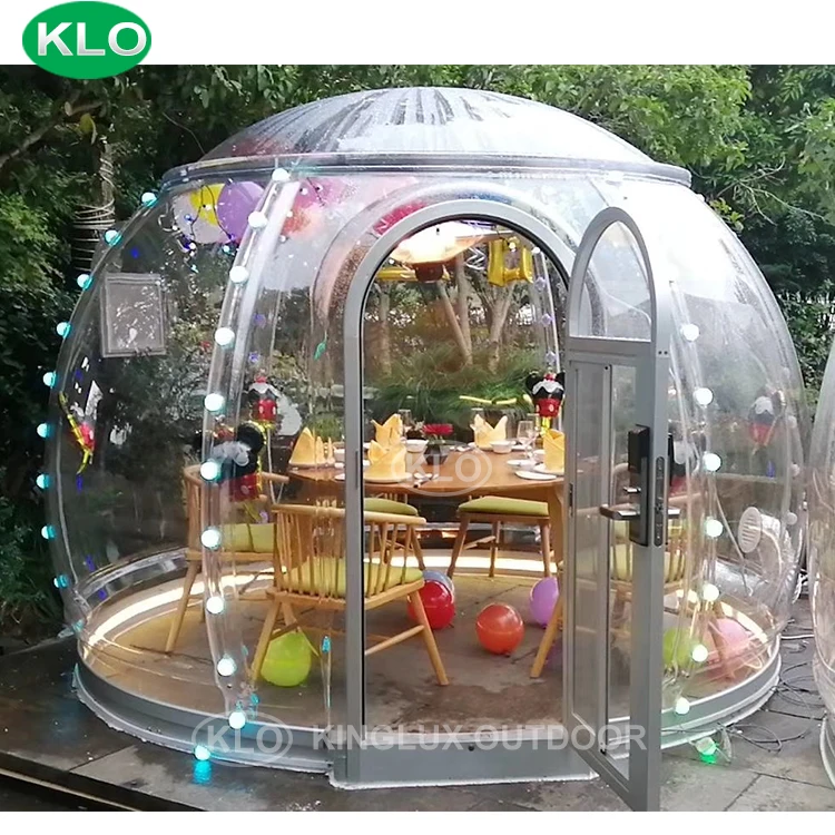 Best Selling Luxury Hotel Camping Outdoor Glamping Dome Tent Geodesic Dome Clear Dome house