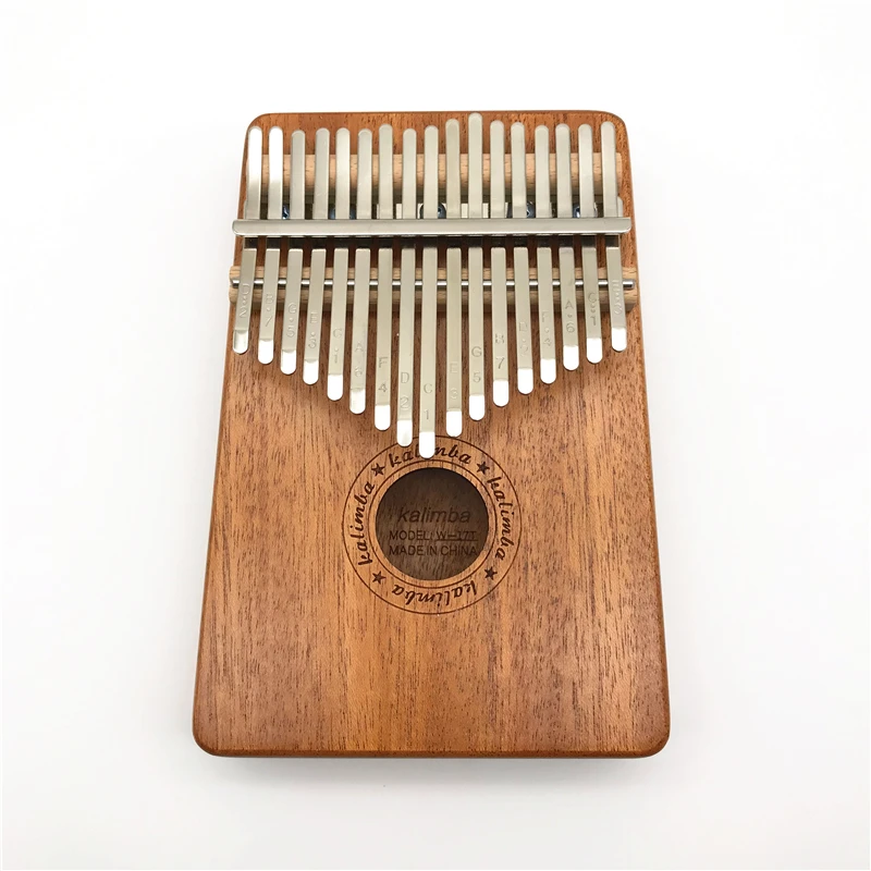 Африканский музыкальный инструмент Kalimba 17 клавиш пианино для начинающих детей
