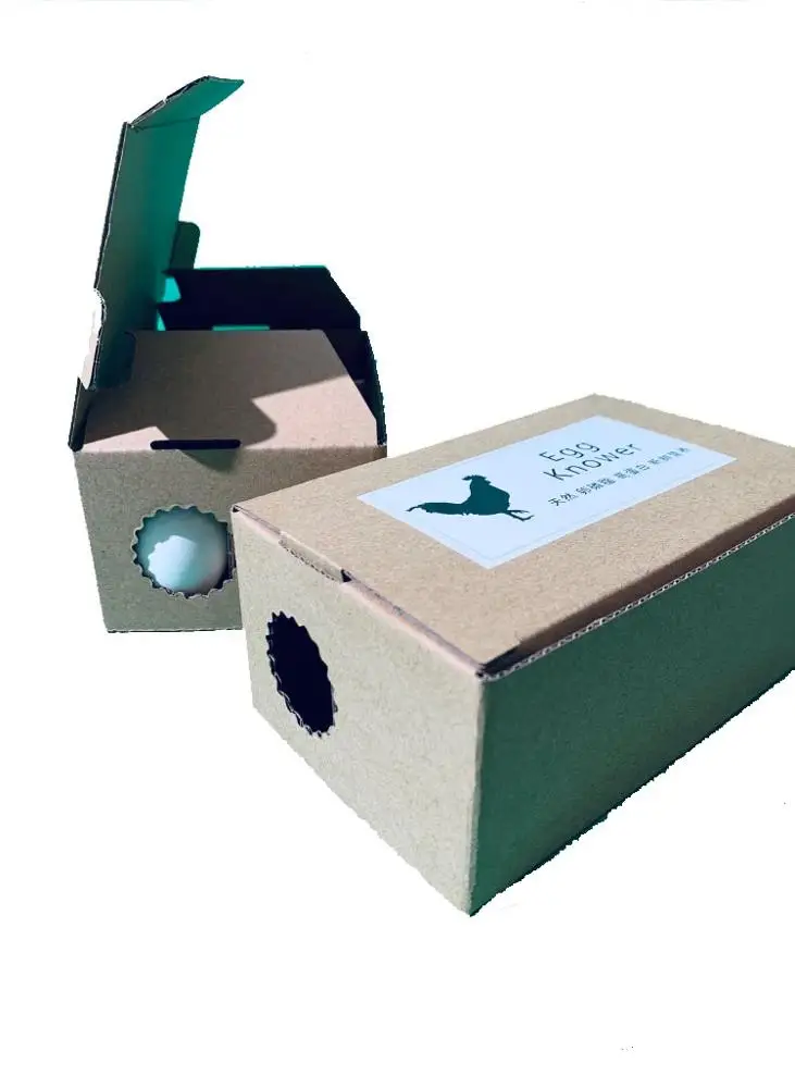 Изготовленные На Заказ картонные коробки для яиц подарочная упаковка с размерами