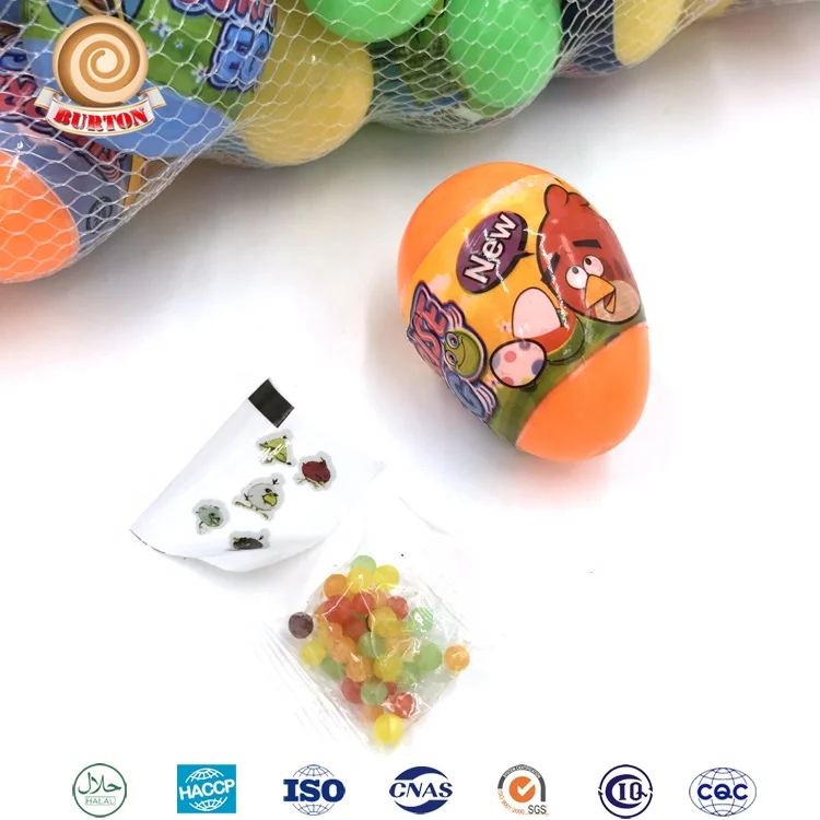 Забавный мультяшный игрушечный яйцо с фруктовыми твердыми