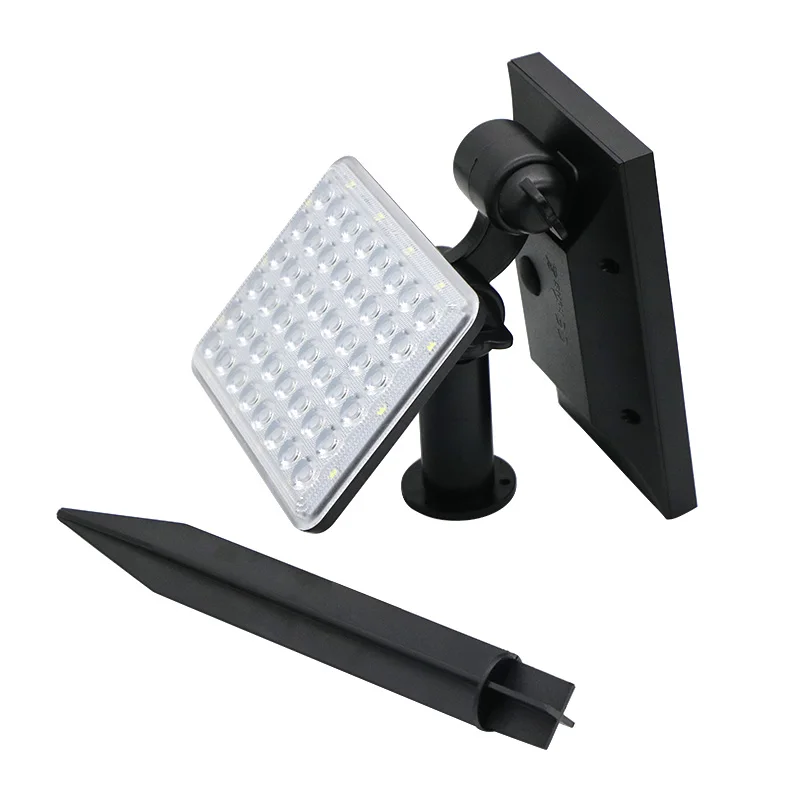 Solar Outdoor Lights 62 LEDs Borderless Full-Screen Lighting Auto On/Off Outdoor Lawn Lights for Yard Gard