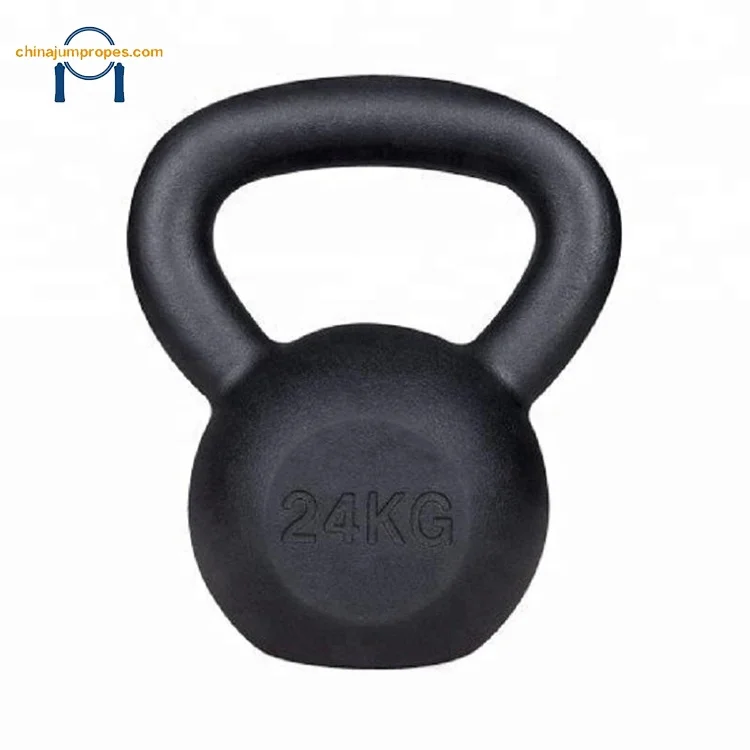 High Quality Black Training Powder Coated Kettlebell Set, adjustable dumbbell set kettle bell