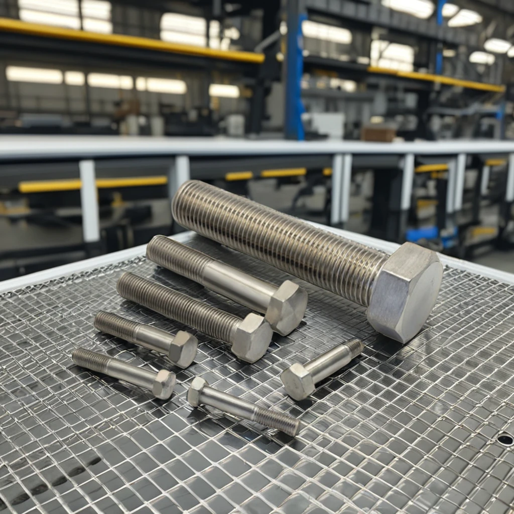 High Quality Steel Hex Bolts 8.8 10.9 Grade Bolts and Nuts M10 Size with Hex Head Various Materials-Din & ISO Standards