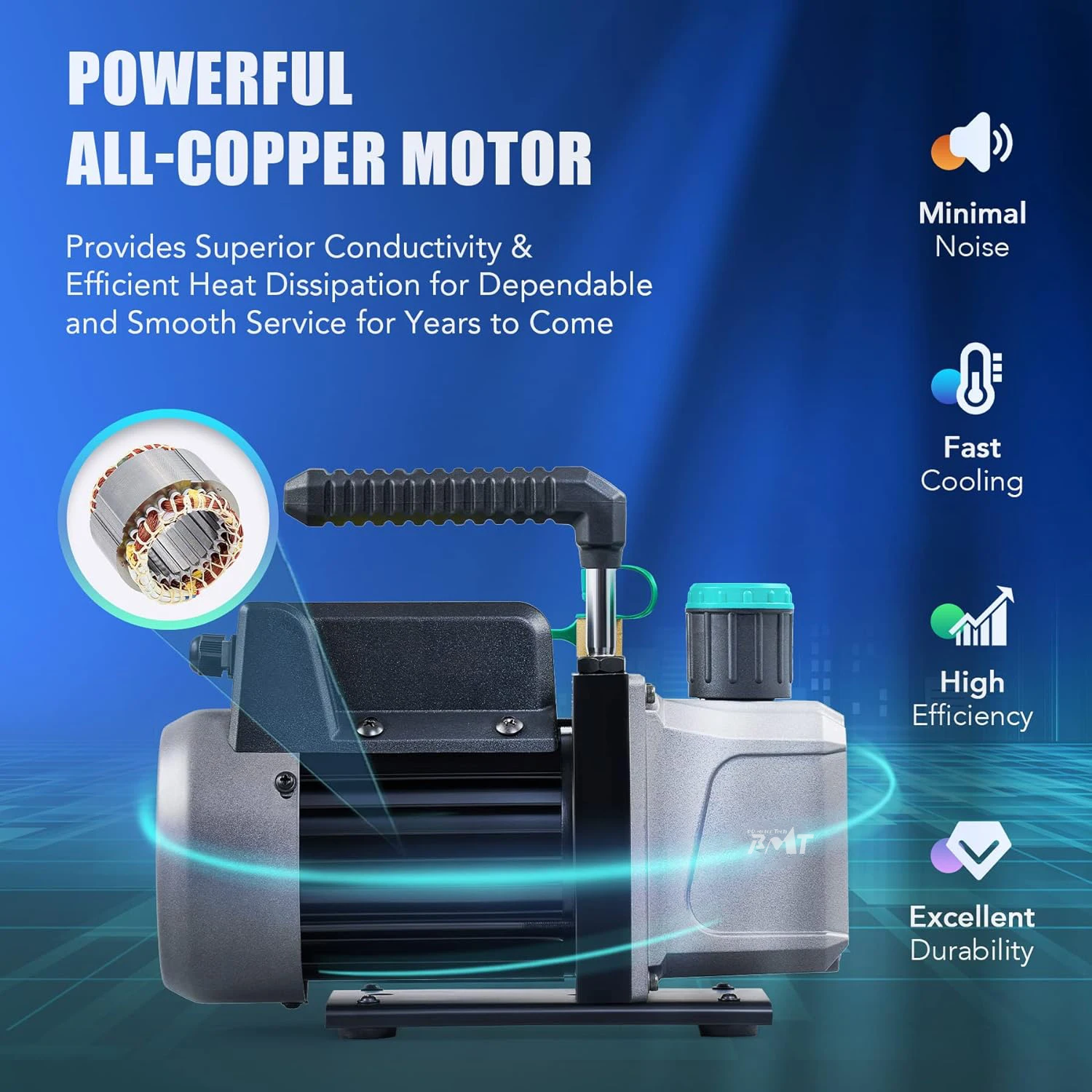 Вакуумный насос PBMT C001 4.5CFM 1/3HP 110V60HZ вакуумный цена охлаждающий