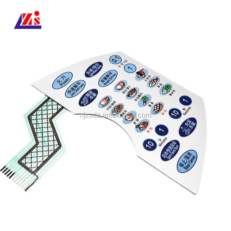 membrane switch Used in microwave oven
