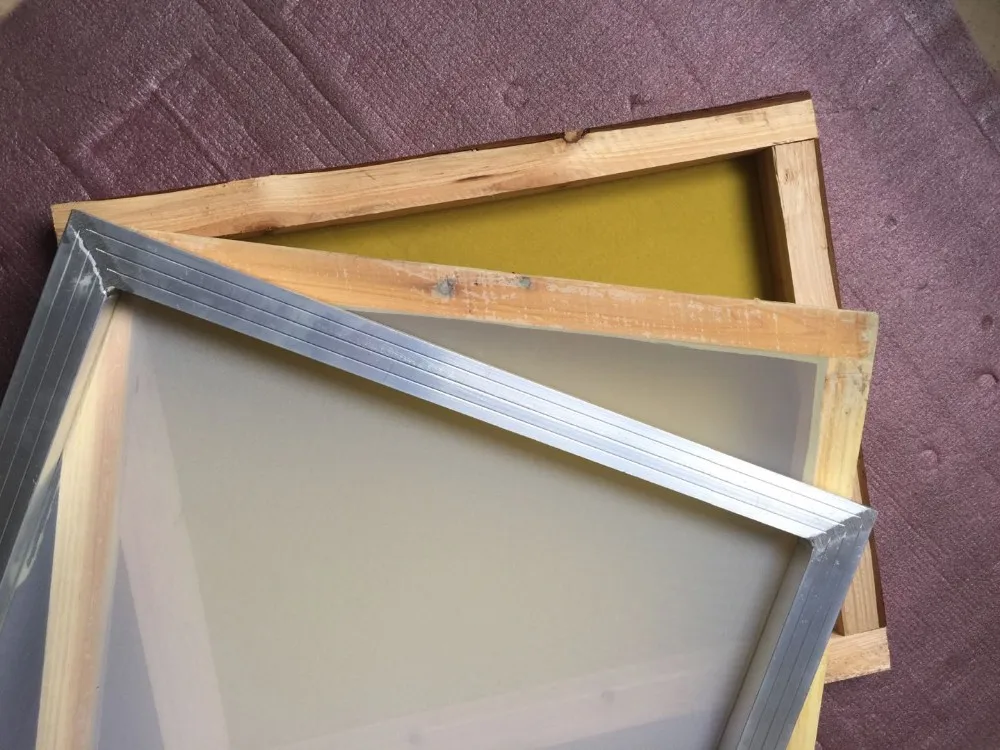 High Quality Custom Size Screen Printing Plate With Aluminum/wooden Frame