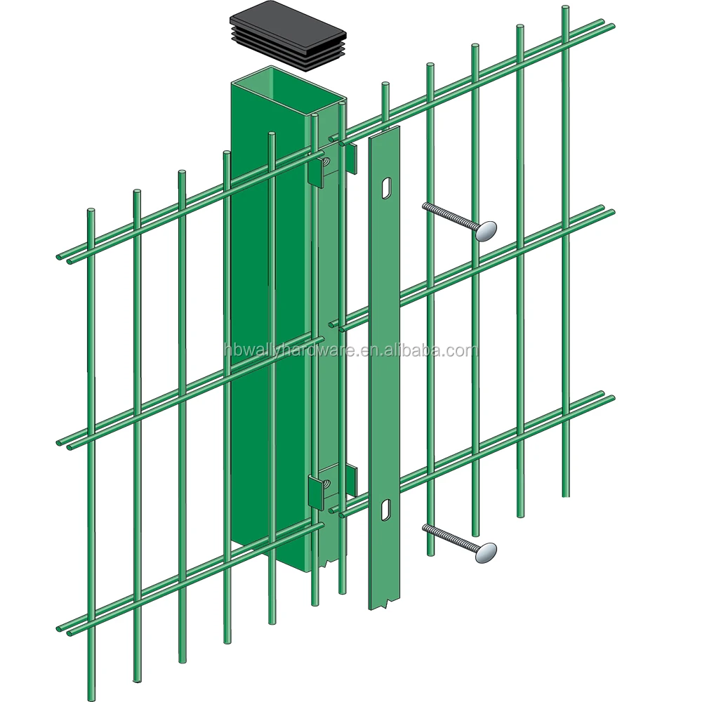 Двойная сварная проволока 868 /656 Заборная панель/двойная проволочная сетка/двойная проволока 2d забор