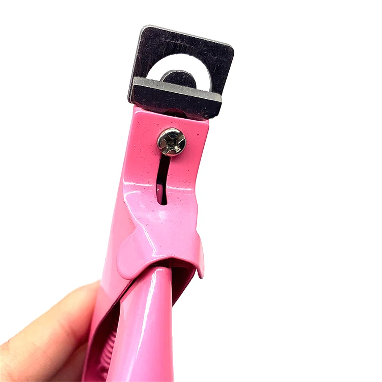 Professional nail art tools U-shaped french style nail extension edge cutters artificial acrylic false nail tip cutters