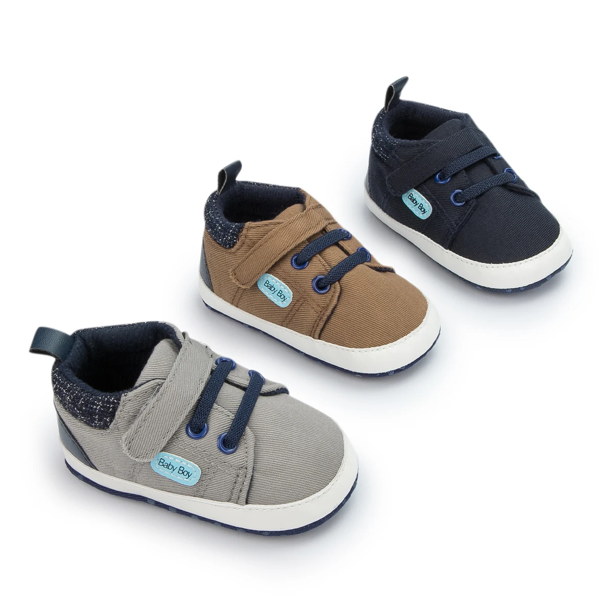 Hot selling cheap cotton soft sole breathable shoes 0 18 months Cool boy baby boy infant shoes