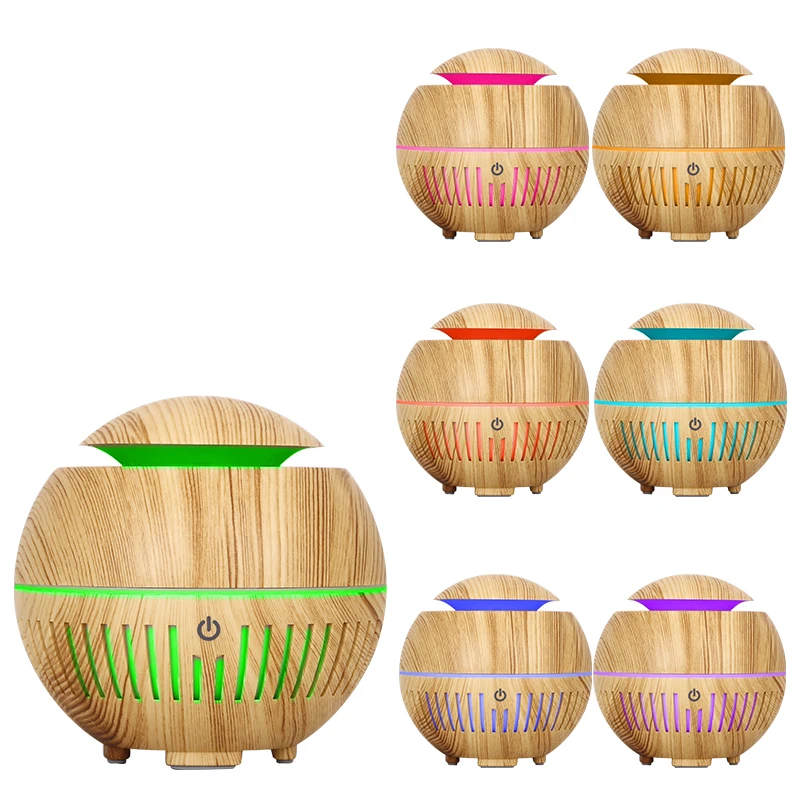 130ml Color lamp Home Office LED lamp Aromatherapy essential oil Ultrasonic Mini USB Humidifier Aroma diffuser