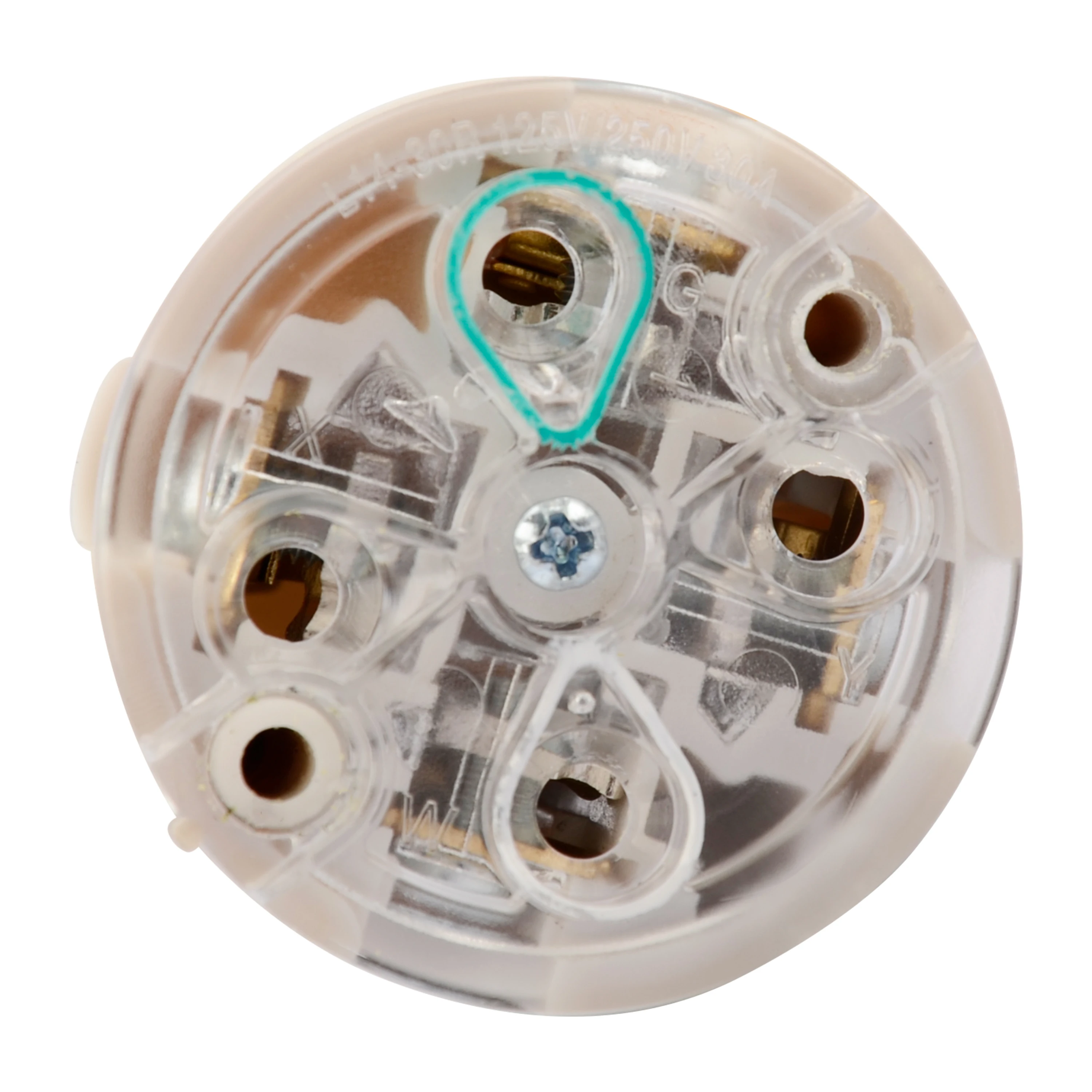 Locking Connector for Generator NEMA L14-30R Extension Cord End Female Connector 30A 125/250V Electrical Replacement Connector