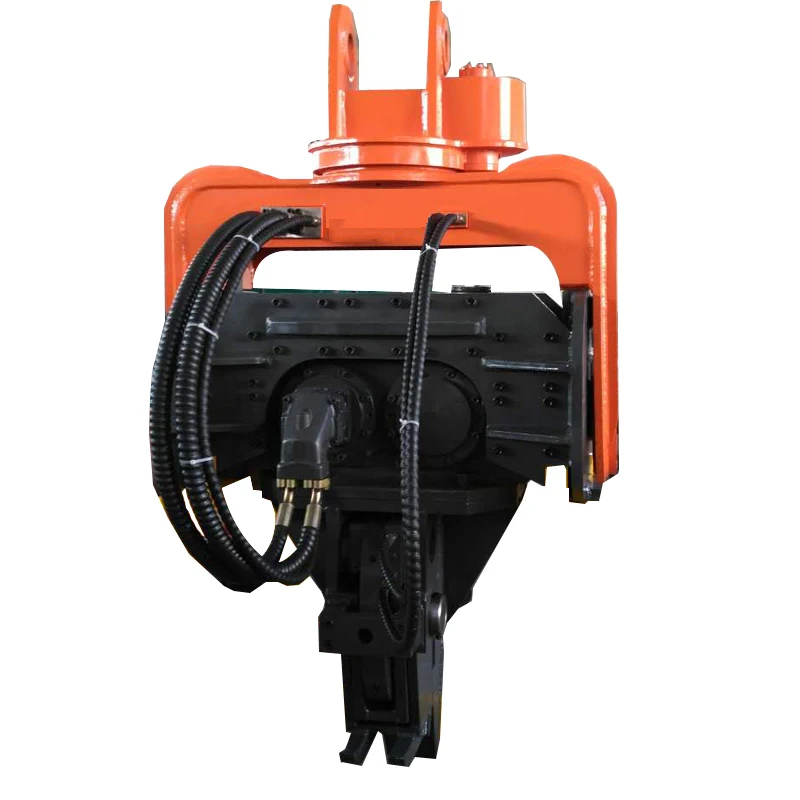 
Piling Driving Equipment Hydraulic/Electric vibro hammer for driving casing steel pipe sheet piling 