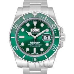 Часы Reloj Montre Rolex Lux Мужские механические, роскошные брендовые наручные, с датой, с подделкой