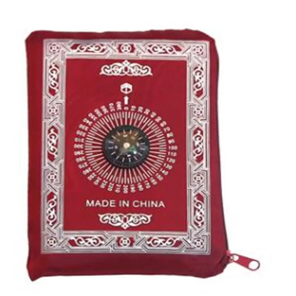  Пользовательские alfombra para rezar sejadah исламский мусульманский ковер ислама складной карманный Дрон толстые молитвенный коврик с