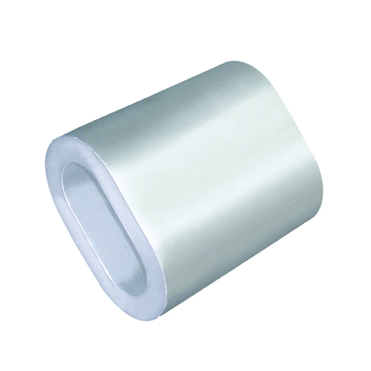 5/16 3/18 wire rope ferrule Duplex oval steel ferrule