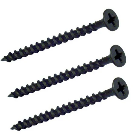 drywall screw bugle head fine thread course thread black/gray phosphated zinc plated carbon steel stainless steel