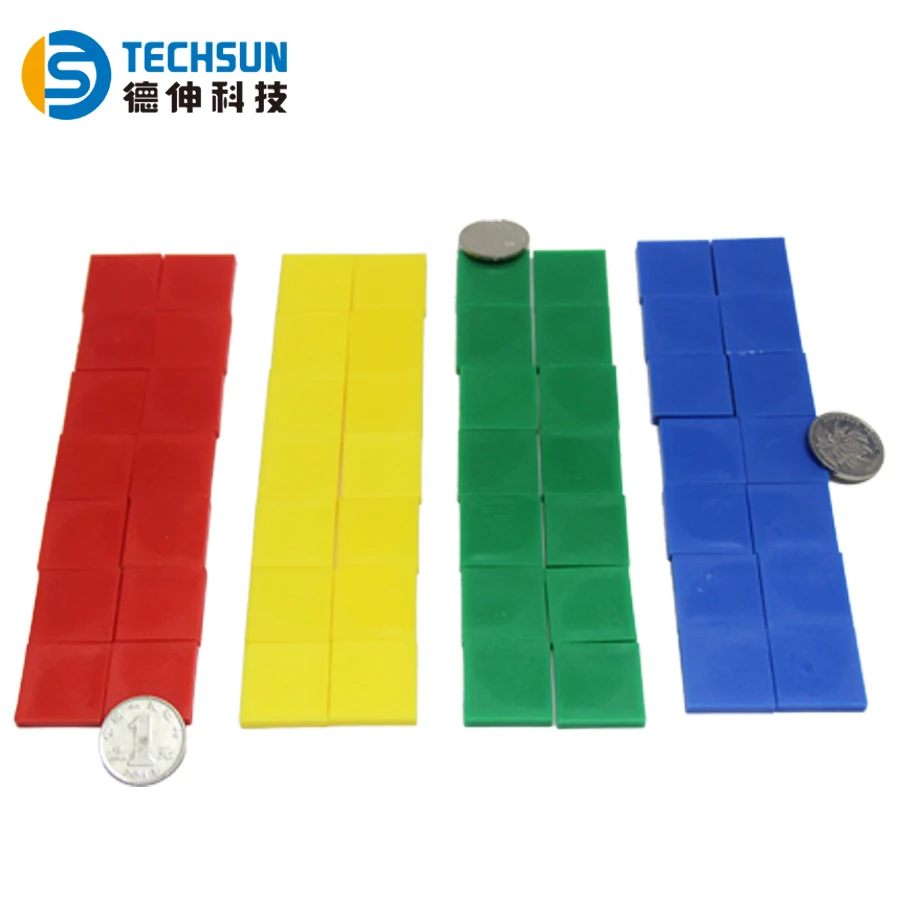 Educational Toy Plastic Color Square Tiles Math Toy Learning Resources 1 Inch Color Tiles for Kids