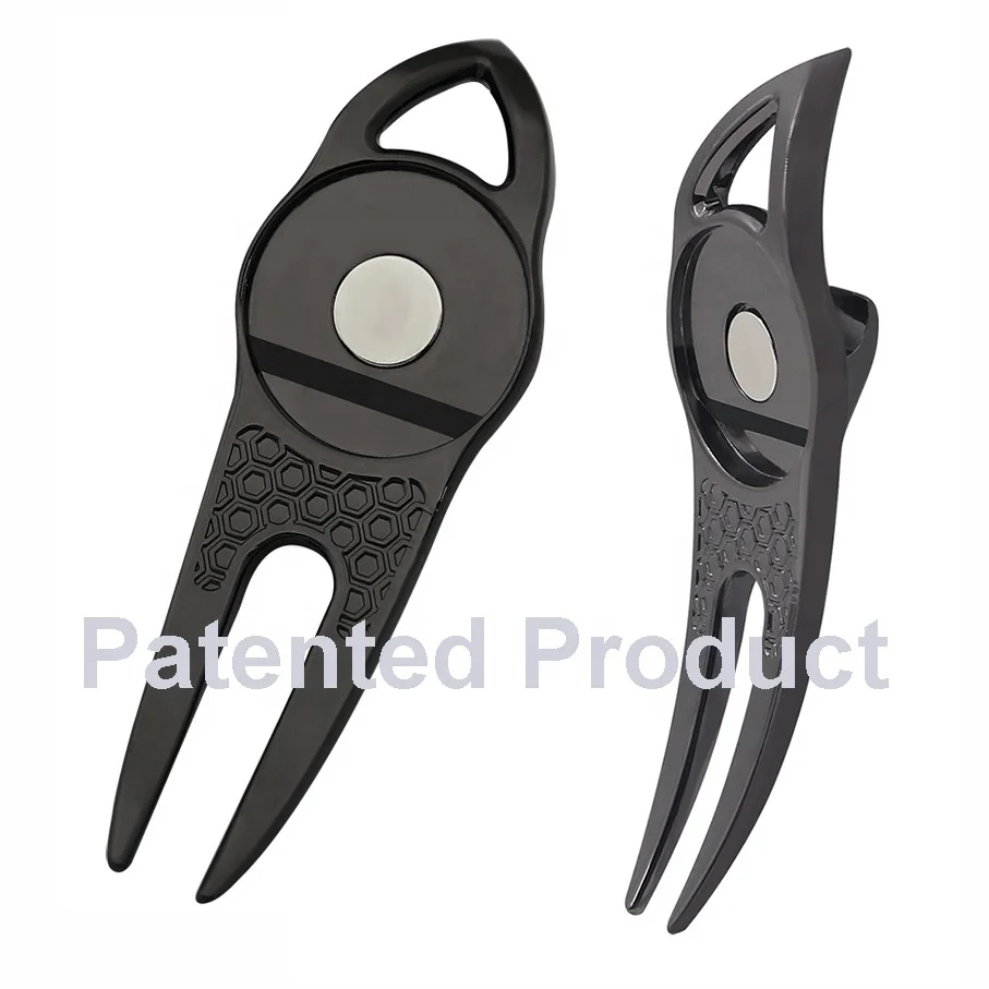 Factory Direct Multifunctional Bottle Openern Can Opener Golf Divot Pitch Repair Tool with Custom Metal Golf Ball Marker