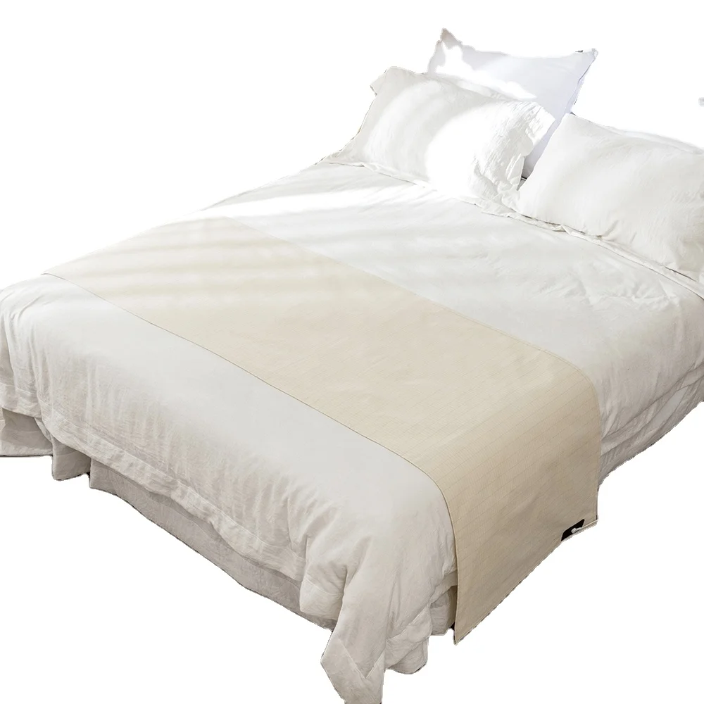 Silver Cotton Conductive Grounding Earthing Bed Sheet With 4m Cable Wire Plug