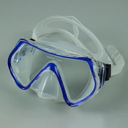 Latest Water Sports Adults diving Eyewear Snorkel Mask With Silicone Skirt