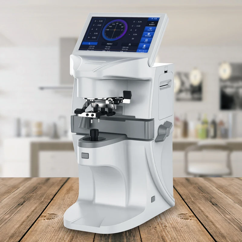 Оптическое оборудование из Китая LM-300 линзометр автоматический фоциметр 7-дюймовый сенсорный экран с УФ-печатью цифровой