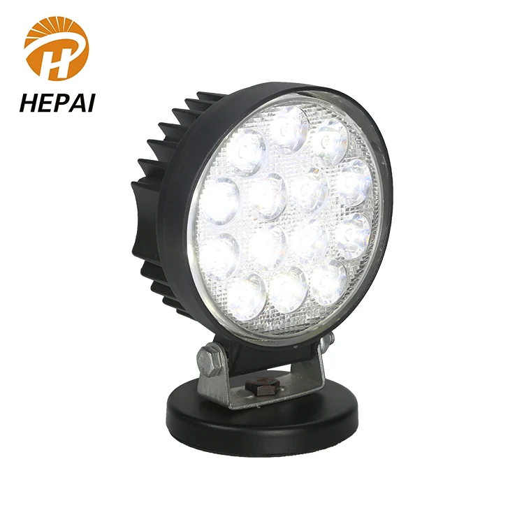 Good quality led work light driving 12v waterproof auto lamp truck round car headlight
