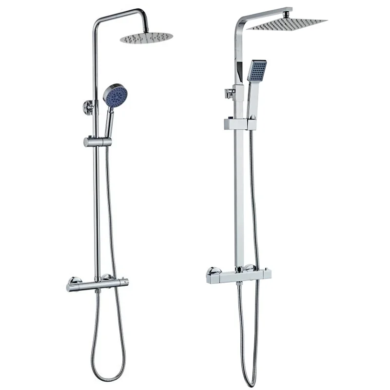 CYEN factory price direct manufacturer special price thermostatic chrome finish brass body shower set shower system